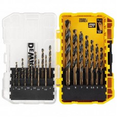 DeWALT Black & Gold HSS grąžtų rinkinys metalui (19 vnt.)